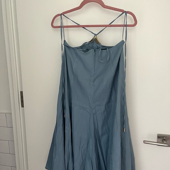 NWT Cult Gaia Sandy Skirt in Steel - Picture 4 of 7